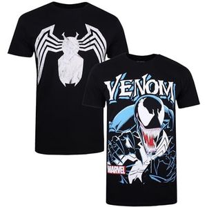 Marvel Heren Venom Pack B T-Shirt, Multi, Medium