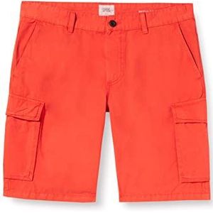 camel active Heren 496900/7f08 Shorts, rood, 42W