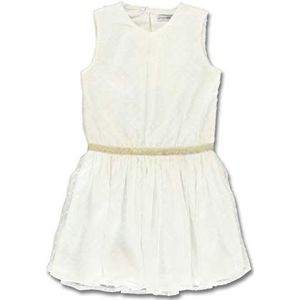 Lemon Beret Jurk voor meisjes, Wit (Marshmallow), 9 jaar