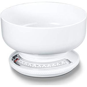 Korona Roy wit - analoge keukenweegschaal - tot 2 kg
