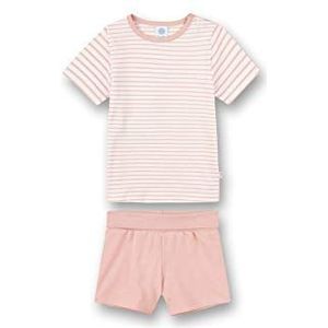 Sanetta Baby meisjes kort roze peuter pyjama