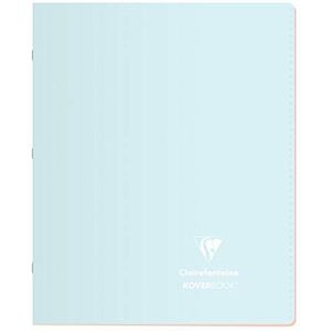 Clairefontaine 951881C Collectie - Geniete Koverbook notitieboek in blush - 17x22 cm - 96 pagina's gelinieerd met marge - Wit papier van 90 g - Ondoorzichtige polypro cover - Willekeurige kleur.