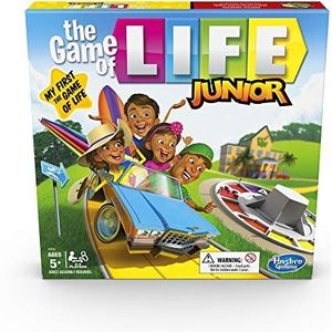 Hasbro Gaming The Game of Life Junior Board Game for Kids From Age 5, Game for 2 to 4 Players