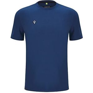 Macron Athleisure Scd Keros Tech Shirt Man Ss Summer Navy T-shirt voor heren