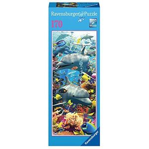 Ravensburger Zwemmen Dolfijnen Panorama Puzzle (170 stuks)