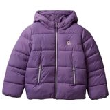 UNITED COLORS OF BENETTON Winterjas  lila / wit