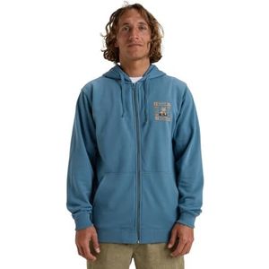 Billabong - Pullover Hoodie - Effen Fleece - Kangoeroezak - Zacht Gevoel