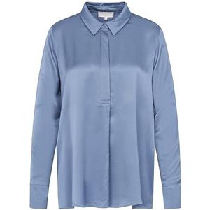 bugatti Vrijetijdsblouse voor dames, 1:1 mouw, Blauw-360, 34