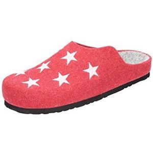 Dr. Brinkmann dames pantoffel, rood, 42 EU