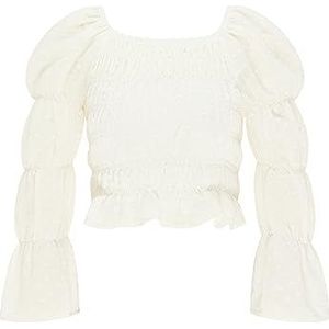 nascita Dames shirt met lange mouwen 21215992-NA03, wit, S, wit, S