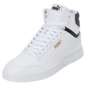 PUMA Unisex Shuffle MID Sneaker, Wit, 9.5 UK