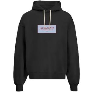 JACK & JONES Jorgreene Sweat Hood FST, zwart, L
