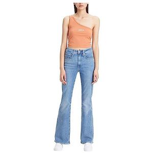 Levi's dames Jeans 726™ High Rise Flare, Med Indigo - Worn in , 31W / 32L