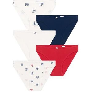 Petit Bateau - Slips - Set van 5 - Katoen - Hartjesprint