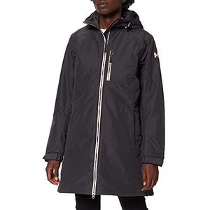 Helly-Hansen Vrouwen lange Belfast winter waterdicht winddicht ademend jack, 980 ebbenhout, X-Large