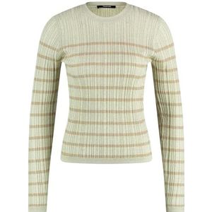 TAIFUN Pullover 1/1 mouw, Goud patroon, 42