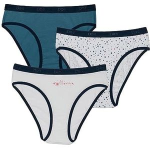 DIM - Set van 3 Slips - Blauw en Wit - Katoen