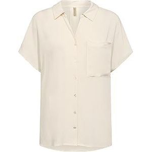 SOYACONCEPT Dames SC-RADIA 162 damesshirt, zand, large, zand, L