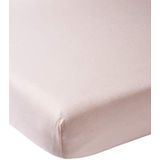 Meyco Baby Uni hoeslaken juniorbed - light pink - 70x140/150cm