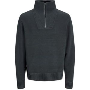 JACK & JONES JORFREDERIKSBERG Knit Half Zip, Bos River, L