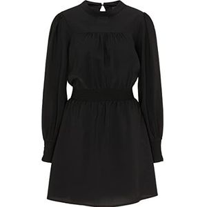 DreiMaster Klassik Dames turtleneckjurk 31415468-DR030, zwart, XL, zwart, XL