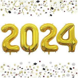 StyleDesign 42 Inch 2020 Goud Folie Nummer Ballonnen voor 2020 Nieuwjaar Festival Feestbenodigdheden Afstuderen Decoraties