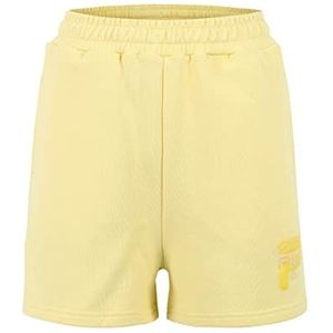 FILA Balve shorts met hoge taille, pale banana, XS, geel (pale banana), XS