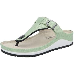 Berkemann Dames Mila Flipflop, groen, 36 1/3 EU, groen, 36.50 EU