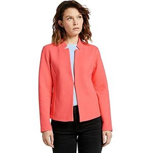 TOM TAILOR Dames Gestructureerde blazer 1024519, 26200 - Strong Peach Tone, L