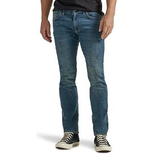 Lee Heren Modern Series Extreme Motion Slim Straight Leg Jean, Blauw, 36W / 34L