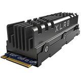 PNY XLR8 CS3040 M.2 NVMe Gen4 x4 interne Solid State Drive (SSD) met Heatsink 1 TB, leessnelheid tot 5600 MB/s, schrijfsnelheid tot 4300 MB/s