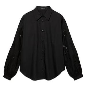 Shirt, zwart, L