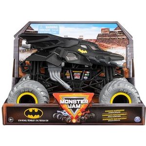 Monster Jam, Officiële Batman Monster Truck, Collector Die-Cast Vehicle, schaal 1:24, kinderspeelgoed voor jongens vanaf 3 jaar