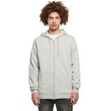 Build your Brand Heavy Zip Hoody BY012 - LIGHT ASPHALT