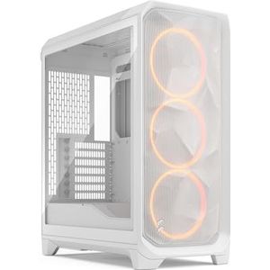 Meshify 3 witte RGB TG heldere tint