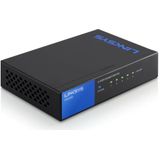 Linksys LGS105 netwerk-switch Gigabit Ethernet (10/100/1000) Zwart