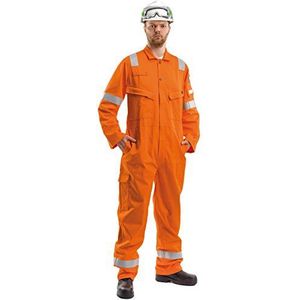 Roots Original RO13090 Flamebuster Nordic Werkoveralls, maat 64, Oranje