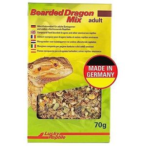 Bearded Dragon Mix Adult 70 g, speciale voering voor volwassenen Pogona en andere reptielen