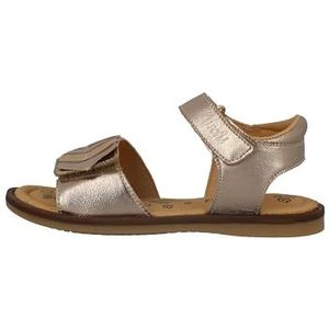 Lurchi 74l5013001, platte sandalen voor meisjes, goudkleurig, 30 EU