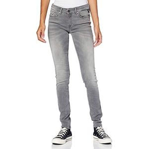 Replay Dames New Luz Jeans, medium grijs, 23W x 32L