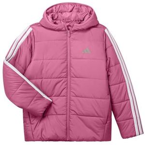 Adidas - Essentials 3 Stripes Padded - Gewatteerde Jas - Junioren - Waterafstotend