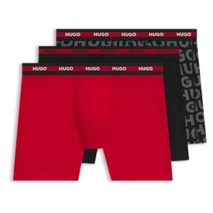 HUGO - Boxershorts - Regular Fit - Set van 3 - Katoenmix