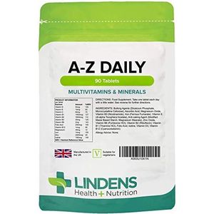 Voltooien A-Z Dagelijkse Multivitamine 3 Pakket 270 Tabletten Mannen/Vrouwen Multivitamine S