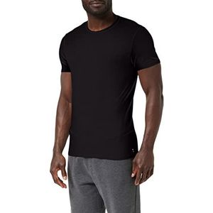 LVB Stretch katoenen T-shirt met ronde hals voor heren - zwart - X-Large