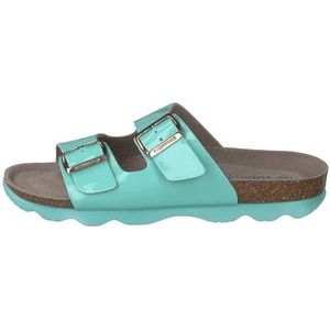 Superfit Pantoffels met voetbed, voor meisjes, turquoise, 25 EU