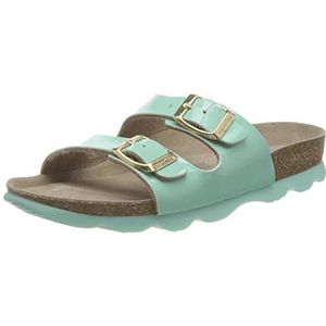 Superfit Pantoffels met voetbed, voor meisjes, turquoise, 25 EU