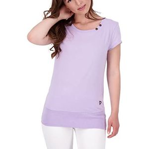 Alife and Kickin CocoAK A Shirt Dames T-Shirt, Digital Lavender Melange, L