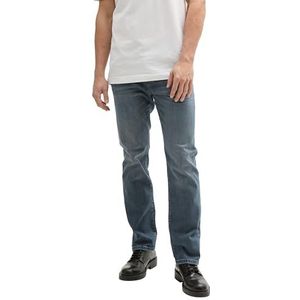 TOM TAILOR Heren Jeans Marvin Straight, 10160 - Blauw Grijs Denim, 38W / 30L