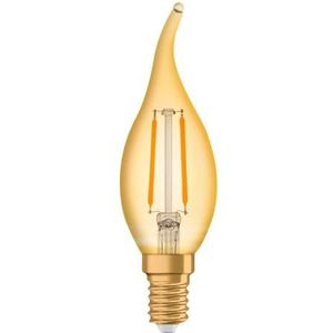 OSRAM LED lamp | Lampvoet: E14 | Warm wit | 2400 K | 1,50 W | Vintage 1906 LED [Energie-efficiëntieklasse A++]