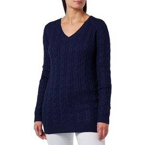 Colina Gebreide damestrui 15424696-CO02, blauw, XS/S, blauw, XS/S